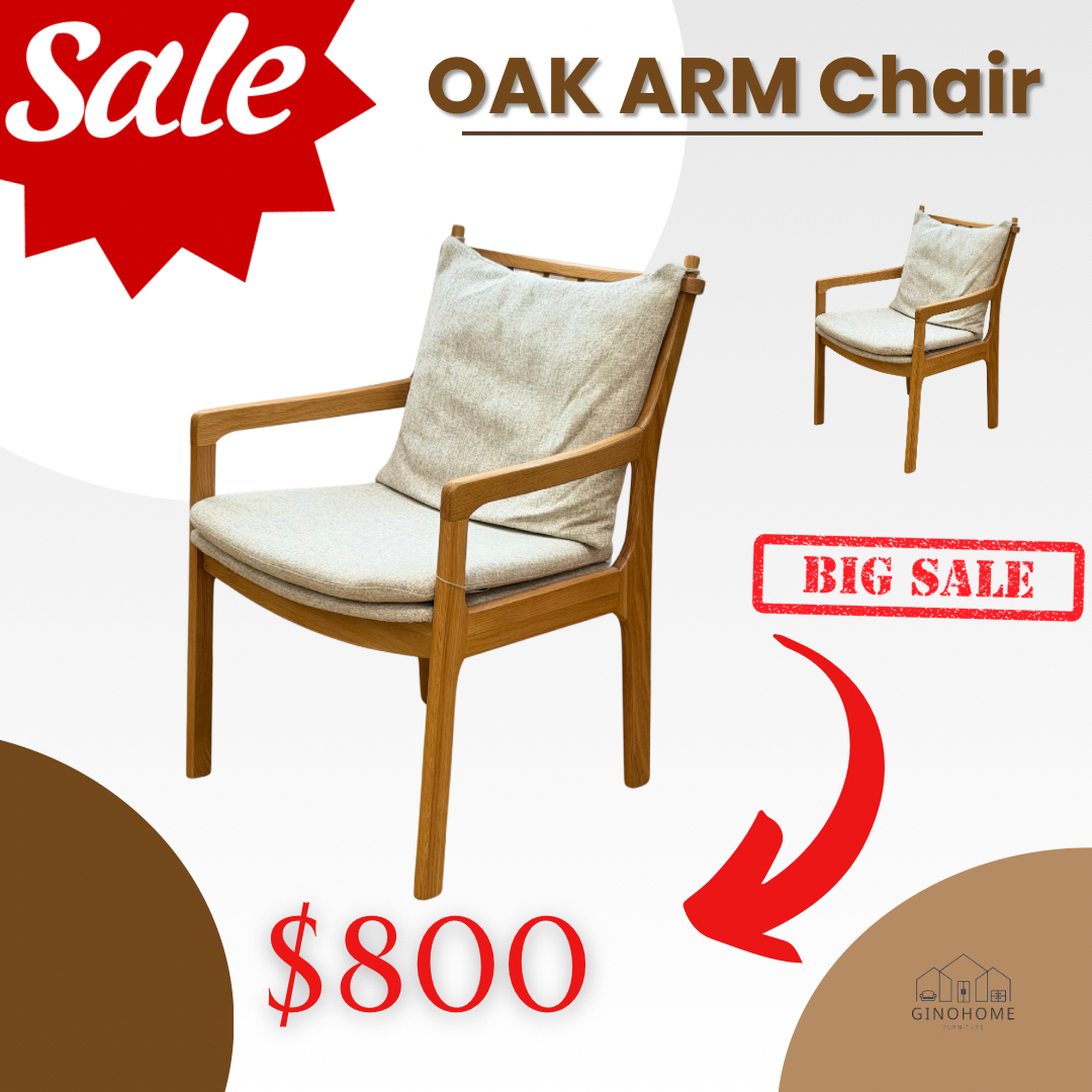 #陳列品清貨 OAK Arm Chair