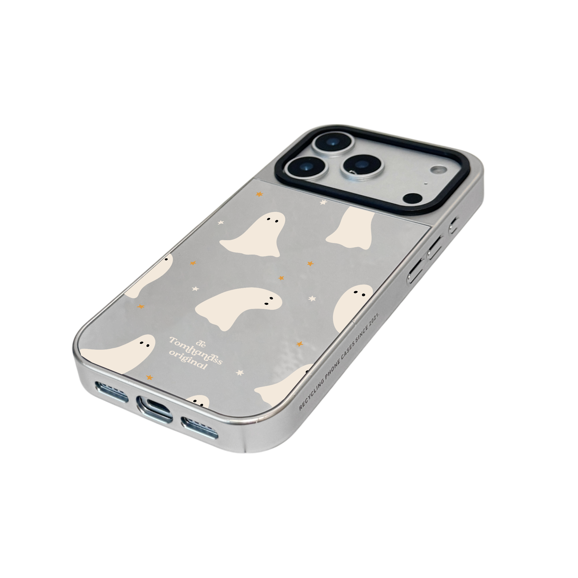 【Peek-a-Boo! VOL.1】銀框鏡面MagSafe iPhone Case