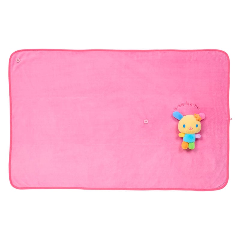 現貨｜Sanrio Usahana 彩耳兔 日版 兩用 毛毯 2-WAY Blanket 110x70cm (71536-1)