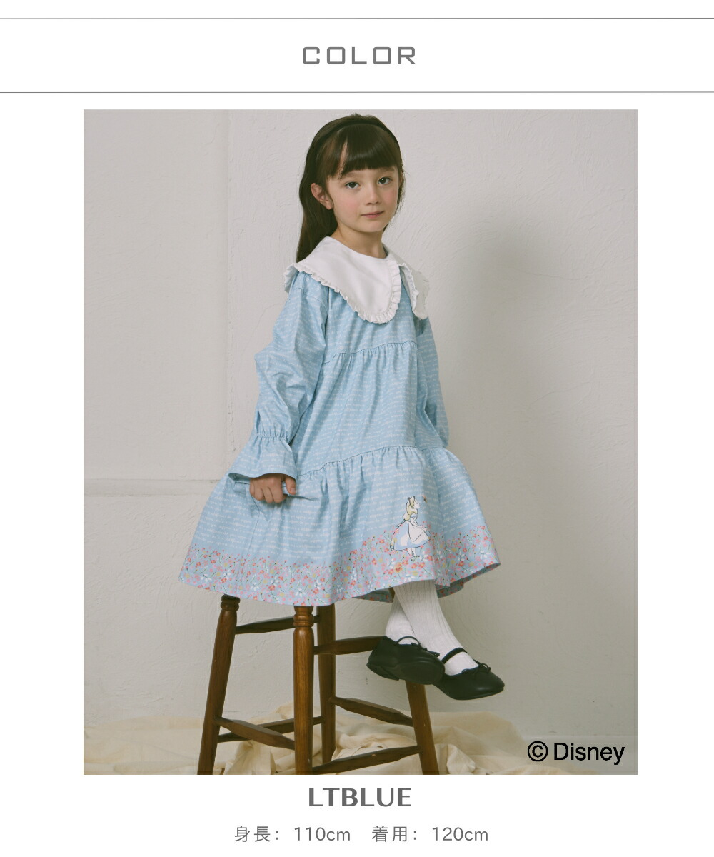 🆕【⭐訂購⭐】🌀 🇯🇵 日本直送🇯🇵 #AliceintheWonderland 荷葉邊領 夢幻 碎花連身裙［2款選］🌀[ELCA-0017][260311]