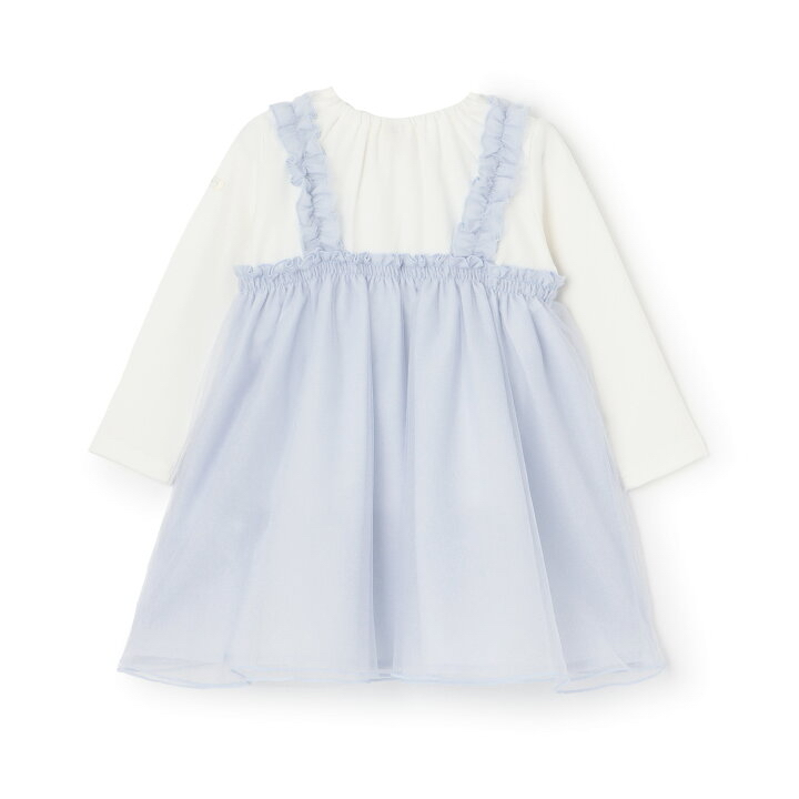 🇯🇵預訂 日本直送🇯🇵Petit Main x Frozen系列假兩件連身裙外套斜孭袋三件套裝