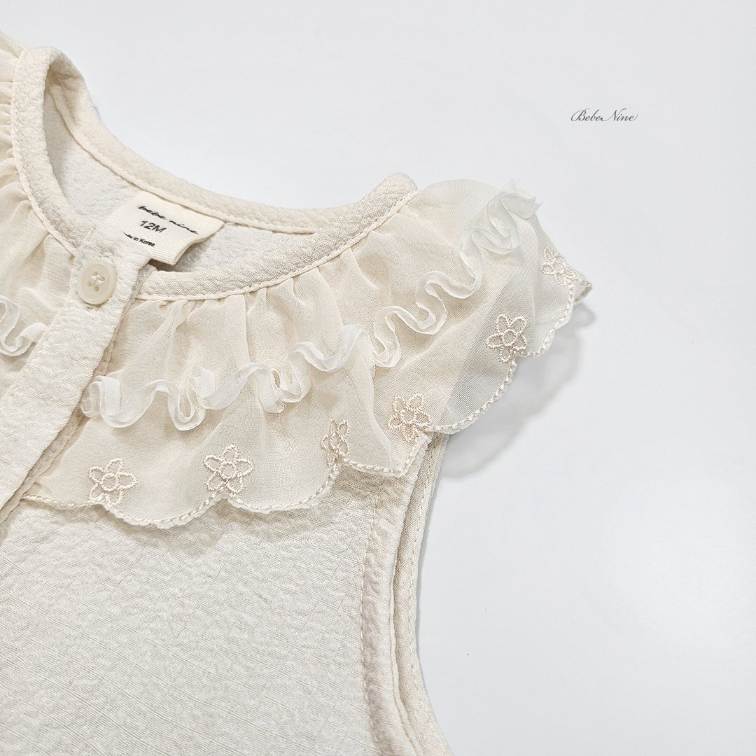 ☀️預訂 韓國直送☀️🇰🇷Bebenine兩色蕾絲花邊背心連身服