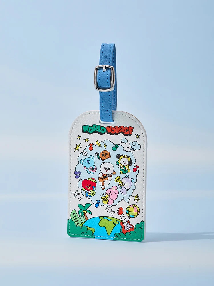 📦訂購 韓國代購 Line Friends BT21 (WORLD VOYAGE) LUGGAGE TAG 行李牌