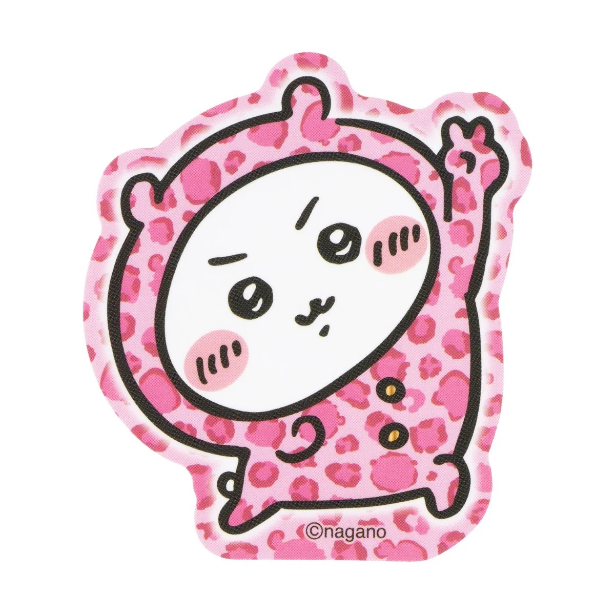 🌸 【預訂】豹紋 Sticker(L) - Chiikawa 18/9新品