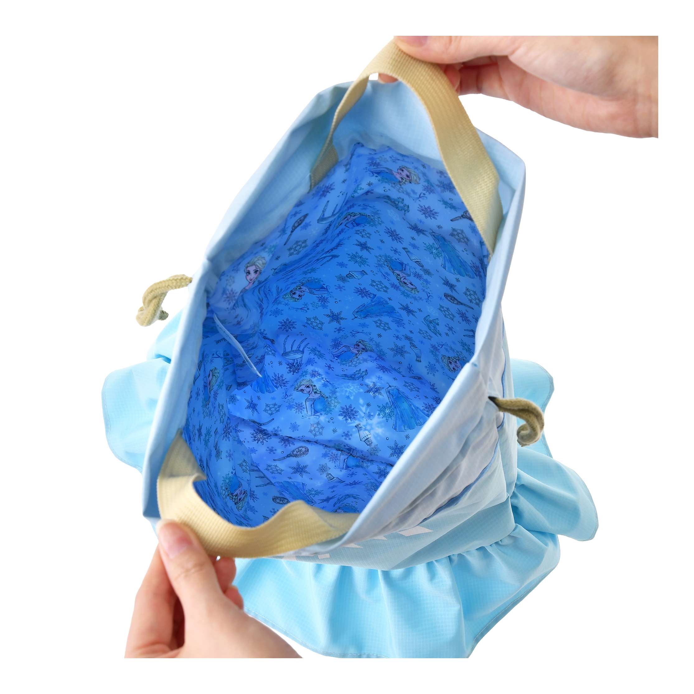 🎀【預訂】 Disney Back to School 抽繩袋 L - Frozen Elsa