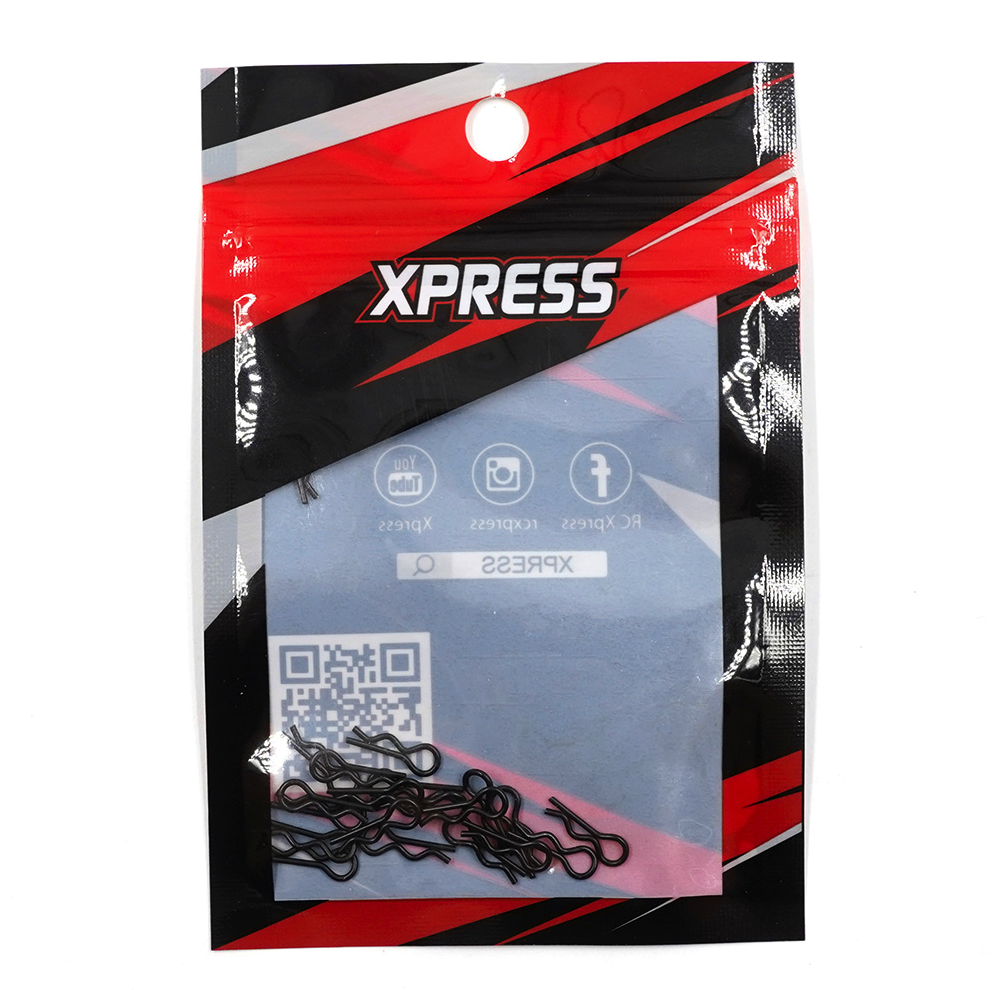 Xpress Pixel Z1 0.8mm Mini Body Clips 20pcs  XP-40306