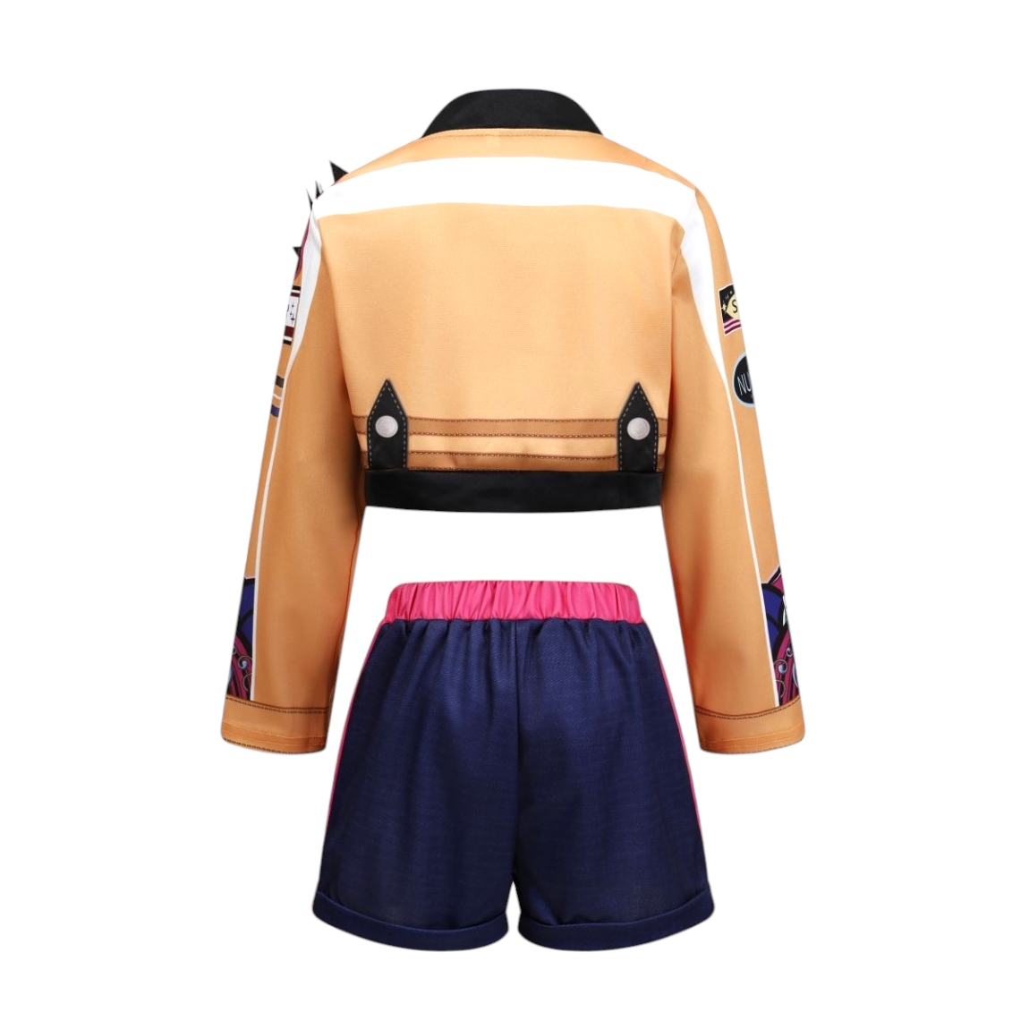 Rumi Demon Hunters Costume 獵魔女團衣服 彩色Fashion版 兒童Kpop Cosplay服裝 香港現貨角色扮演套裝 cos1154
