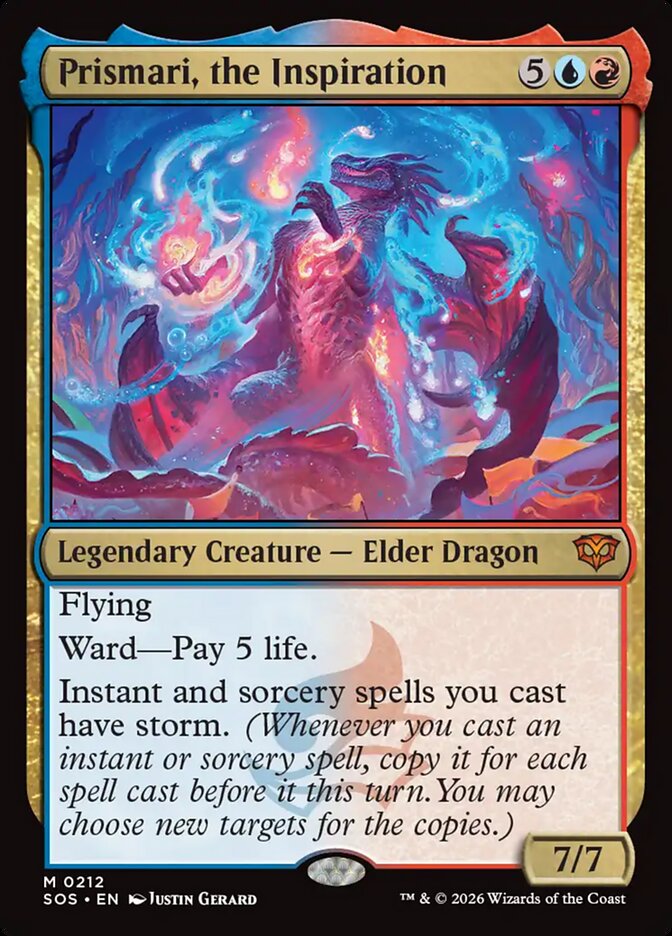 [EN] [Foil] Prismari, the Inspiration [SOS-212] M