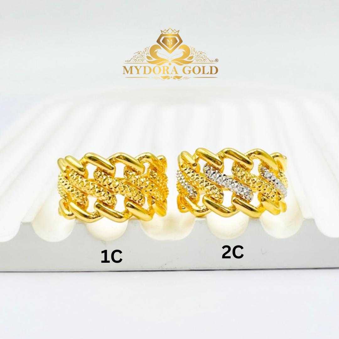 MYDORA Cincin Aliaa Paddy (5G) l EMAS 916/22K