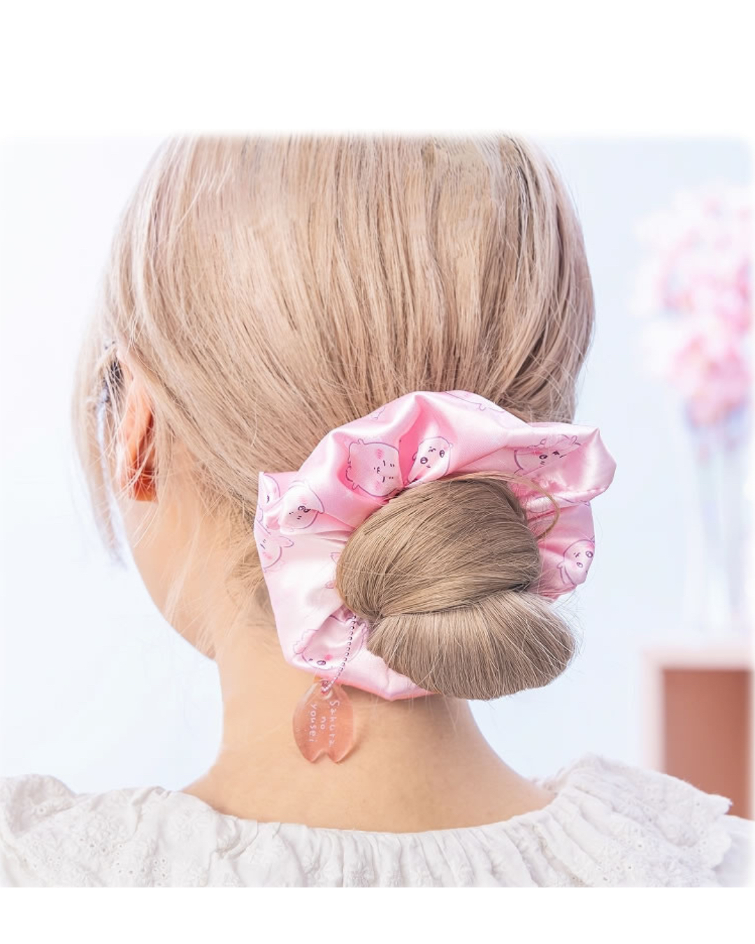 【Mar19日版官方】Chiikawa 古本屋櫻花仙子緞面髮箍