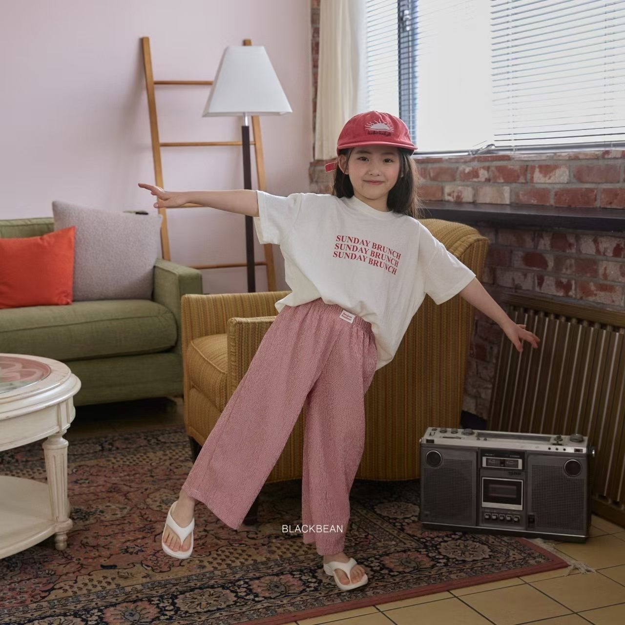 🇰🇷Blackbean&kids褲