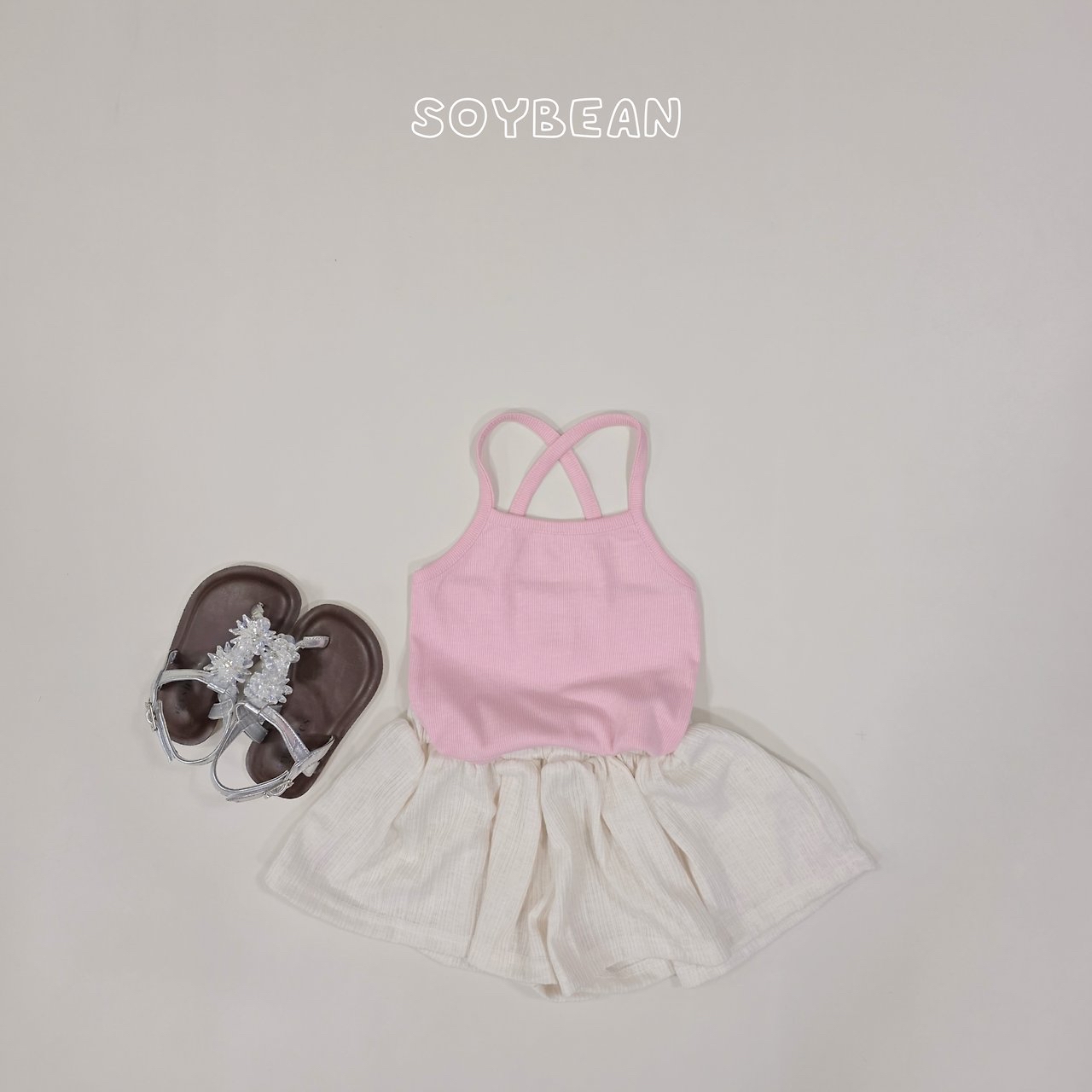 Soybean | set of 2(Pink/Ivory (100-110)