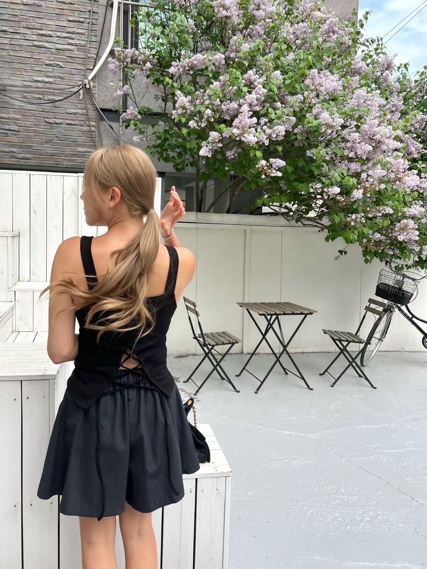 B23 吊帶+ crop top set 