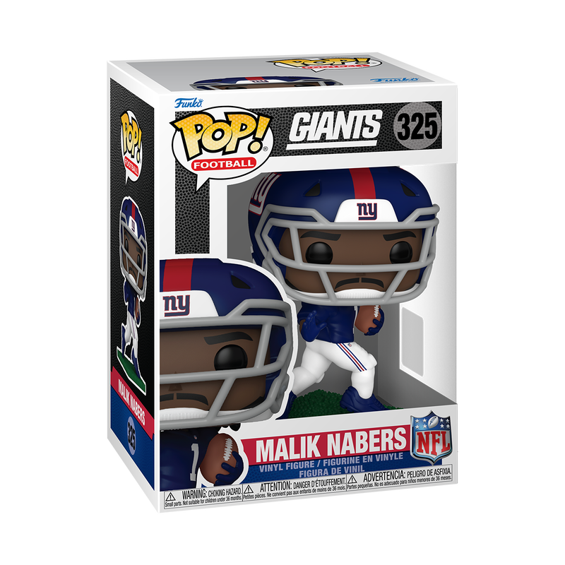 📦訂購 美國代購 Funko POP! NFL Malik Nabers Figure 紐約巨人隊 模型