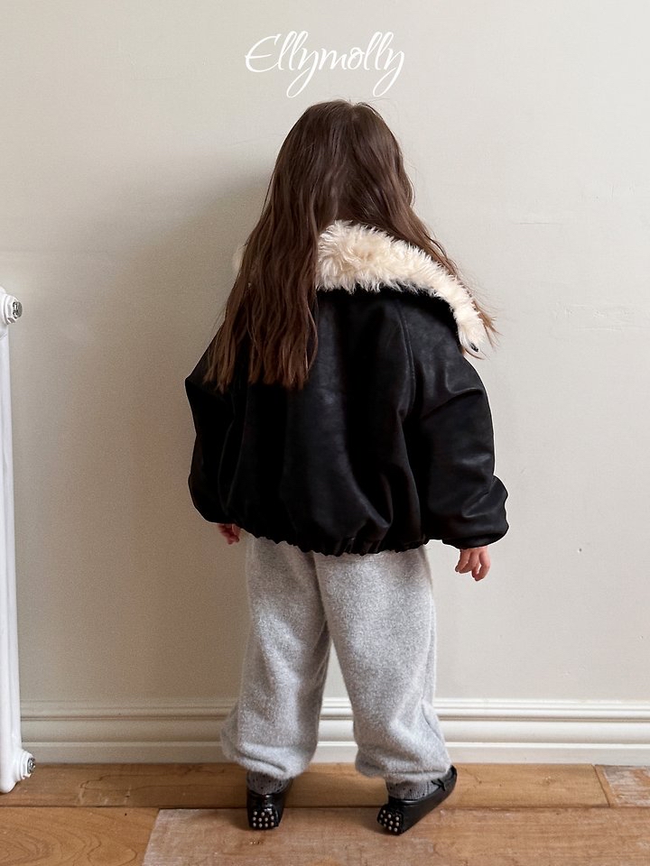 Ellymolly | Big-Collar Shearling Jacket