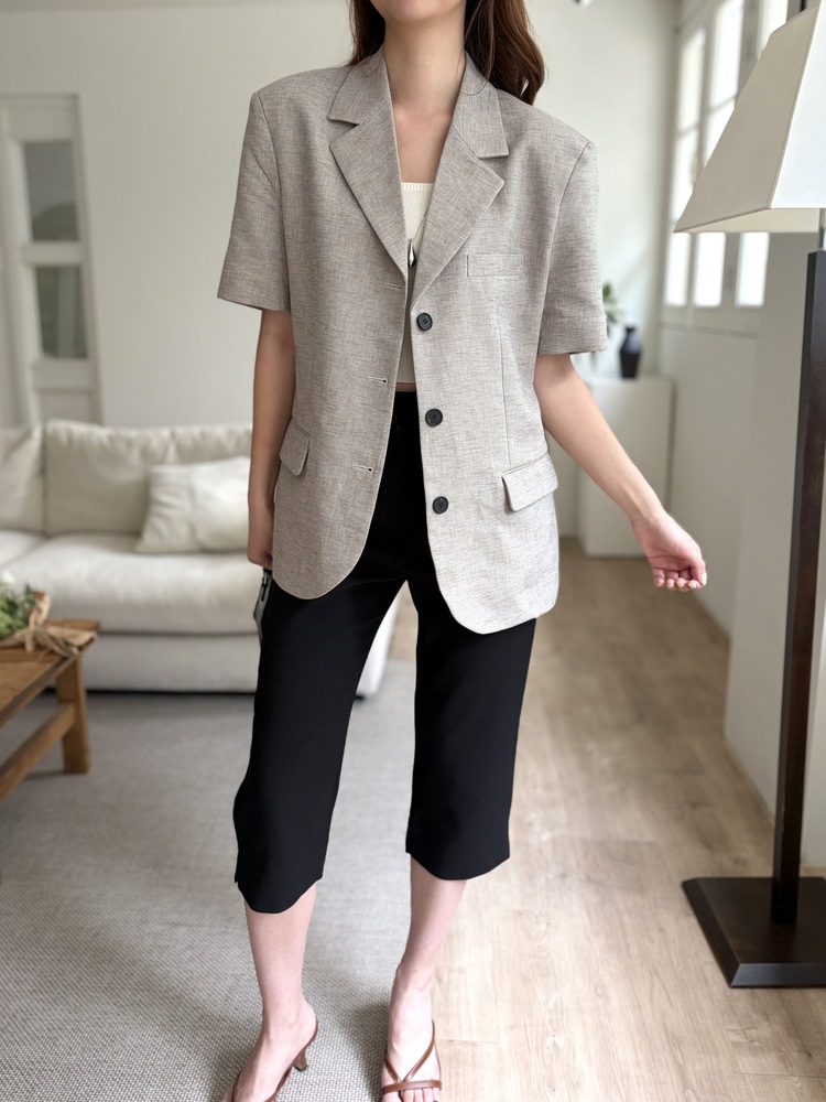The Oversized Oatmeal Blazer