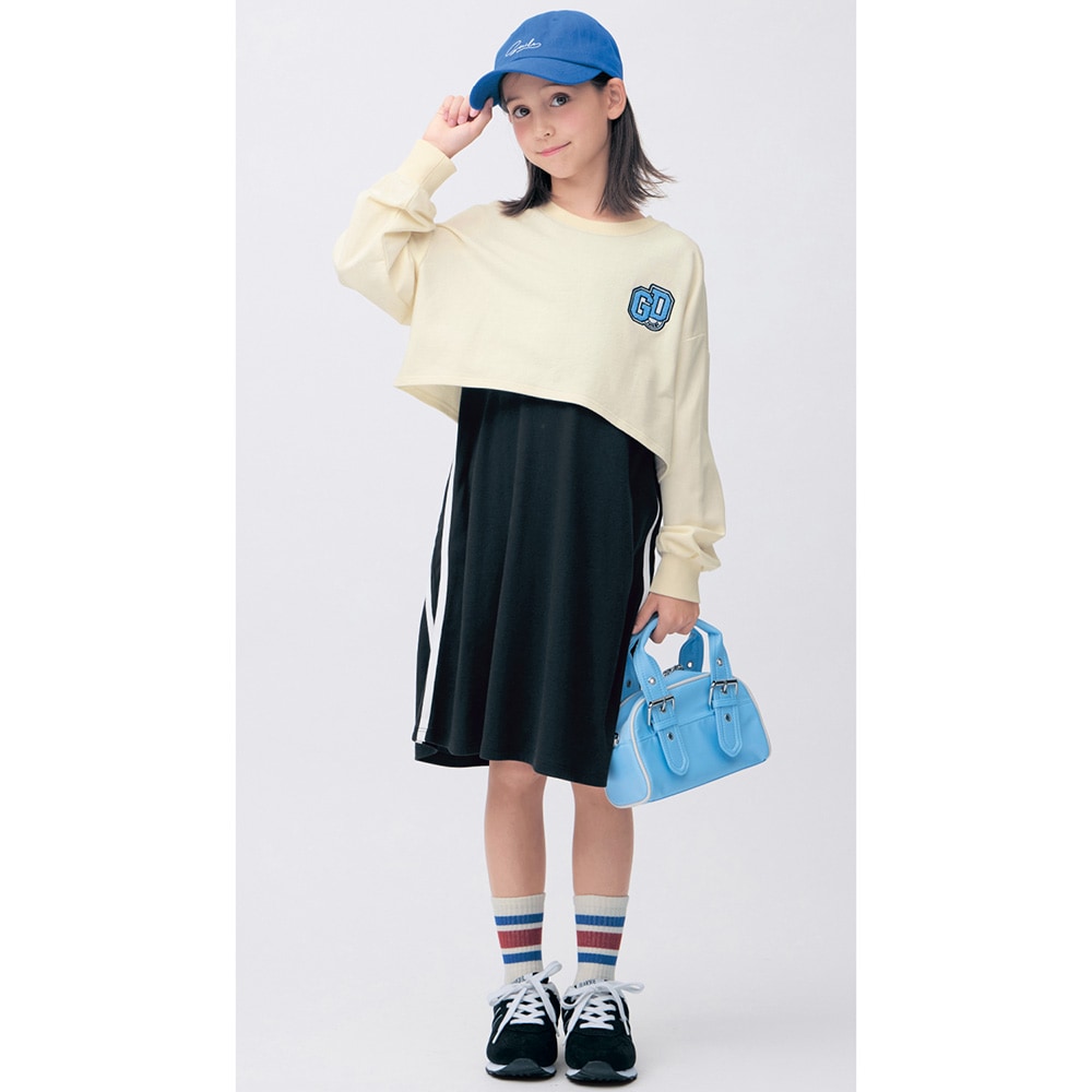 🆕【⭐訂購⭐】 🇯🇵日本直送🌀#GITA 短款上衣拼接 #運動連身裙［2款選］🌀 [ELAA-0242][260227]