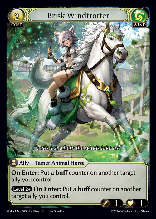 Brisk Windtrotter / SP4-003 (U)