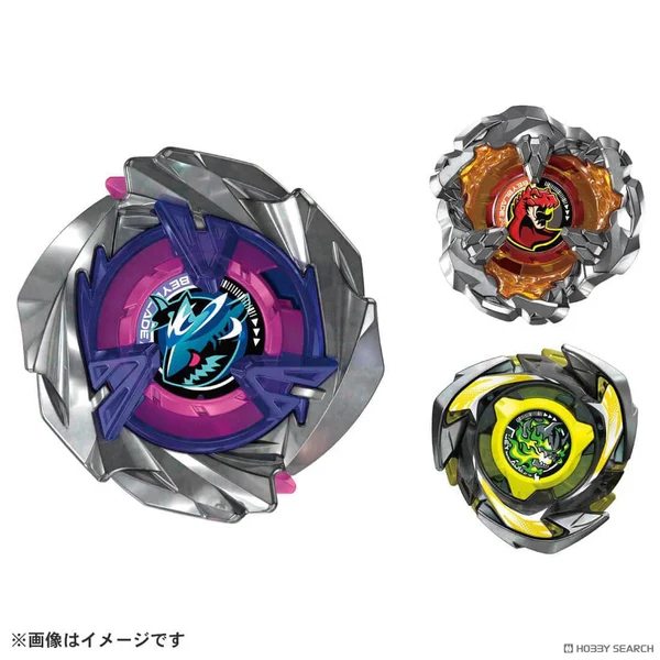 🧲預訂26年7-8月：TAKARA TOMY 爆旋陀螺 BeybladeX Set UX-15 SharkScale Deck Set UX15