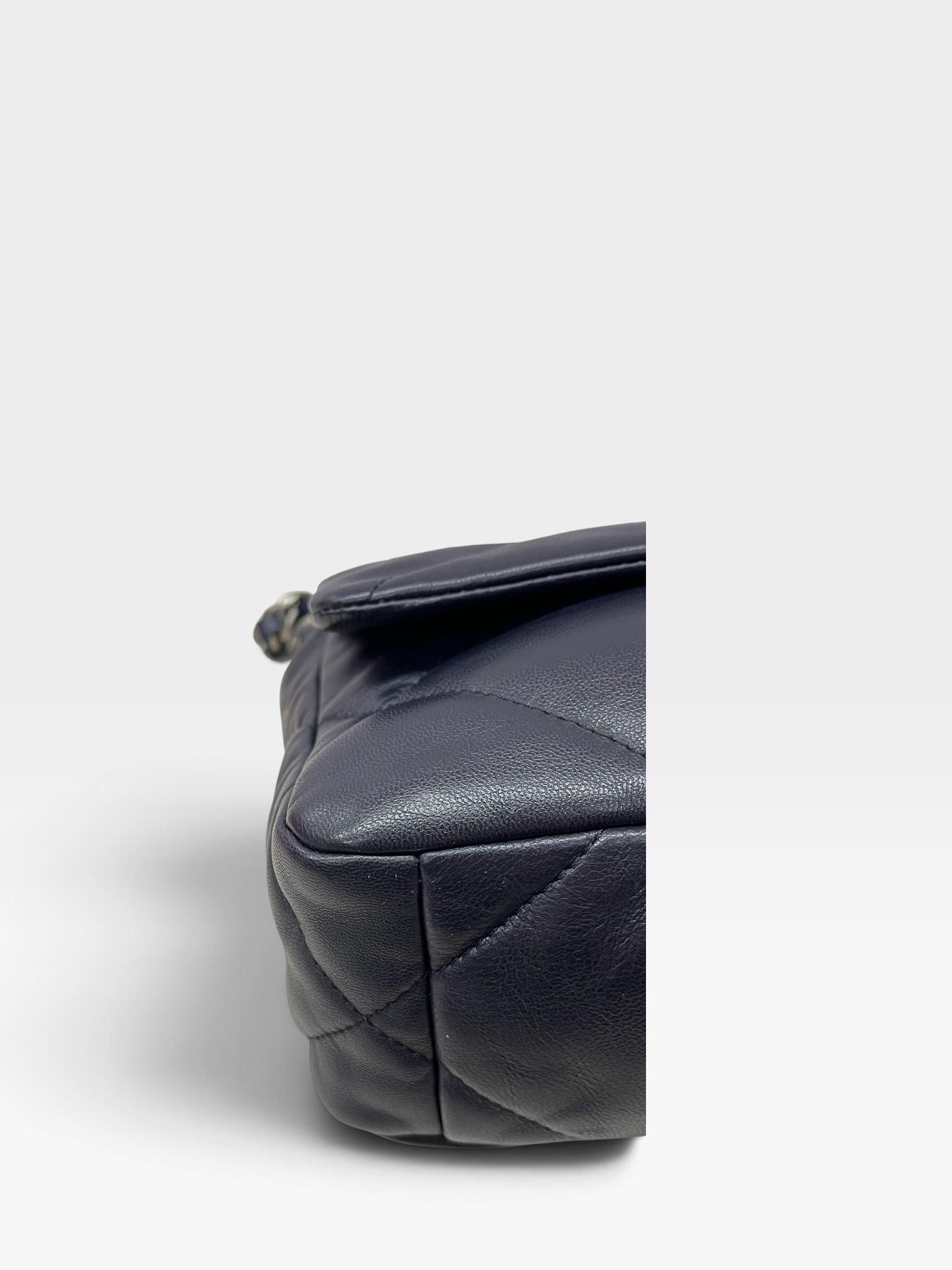 Pre-Owned CHANEL C19 Bag Navy Blue / Product Code: 092701