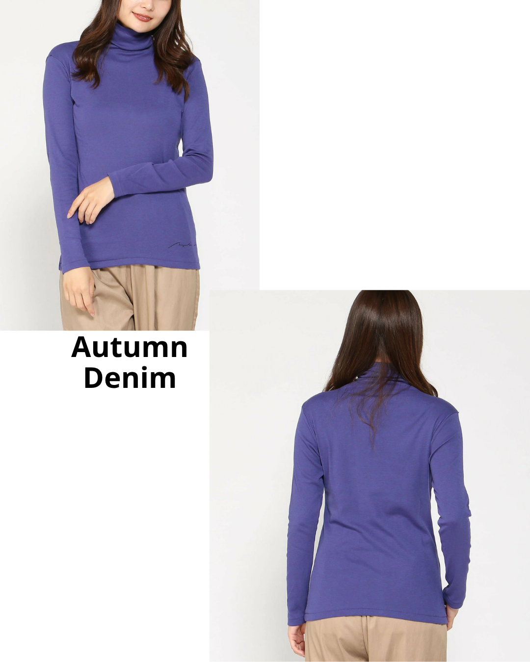 日本代購【 日本直送 日本製 女裝 高領衫 | made in japan turtleneck long sleeve 】