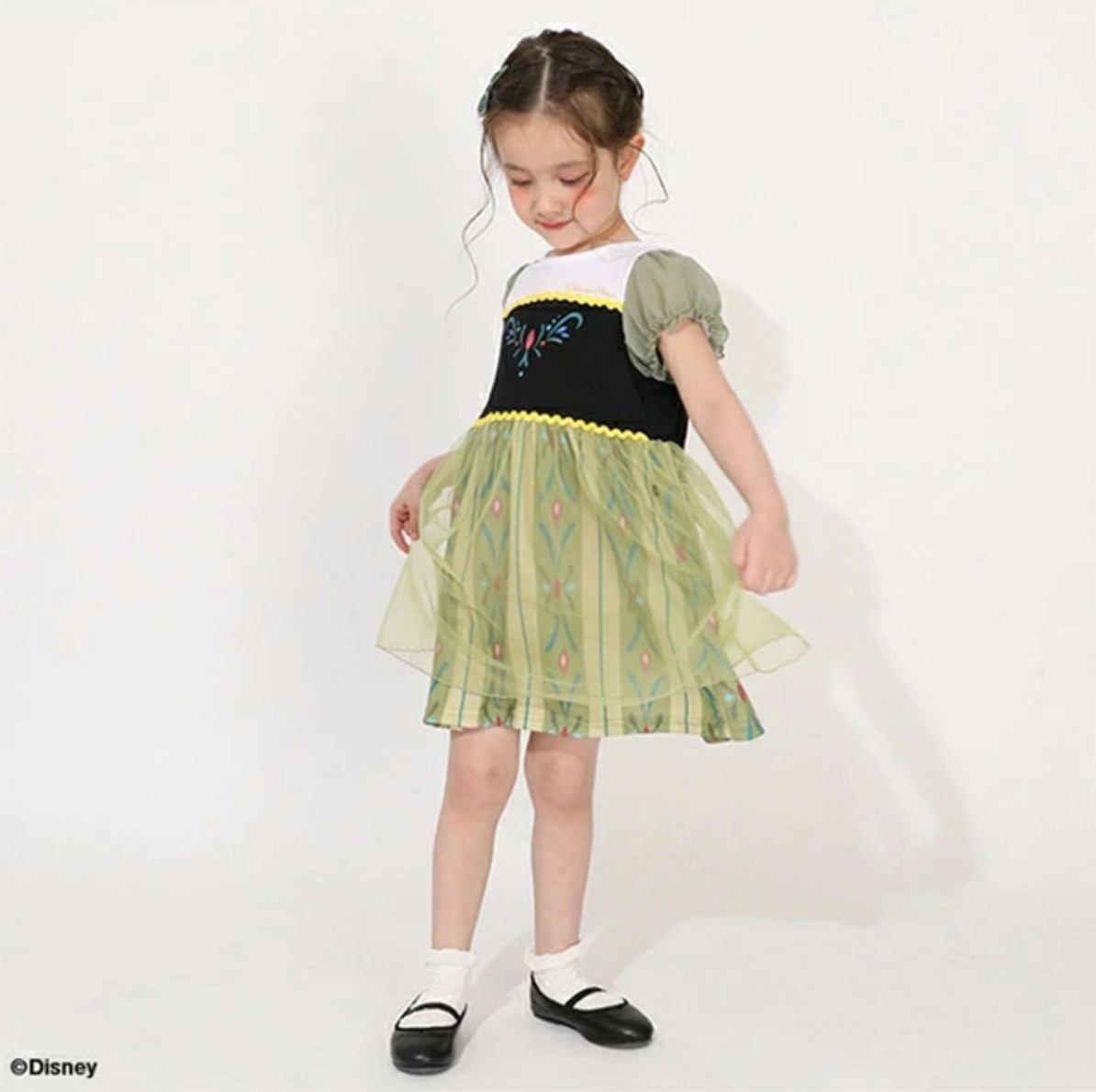 🇯🇵預訂 日本直送🇯🇵Babydoll x Disney公主系列八色公主造型短袖連身裙