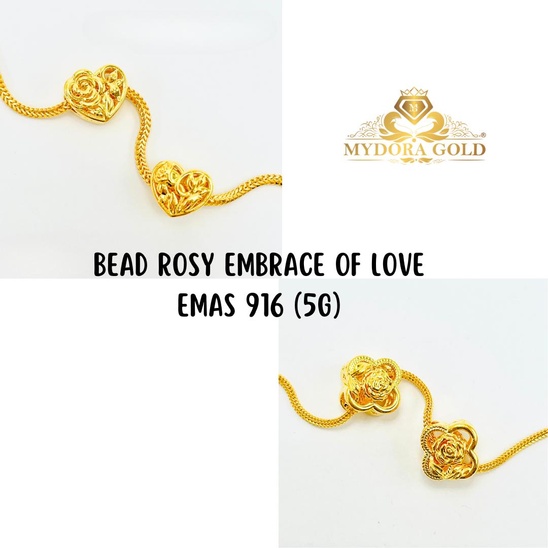 MYDORA Bead Rosy Embrace of Love (5G) l EMAS 916/22K