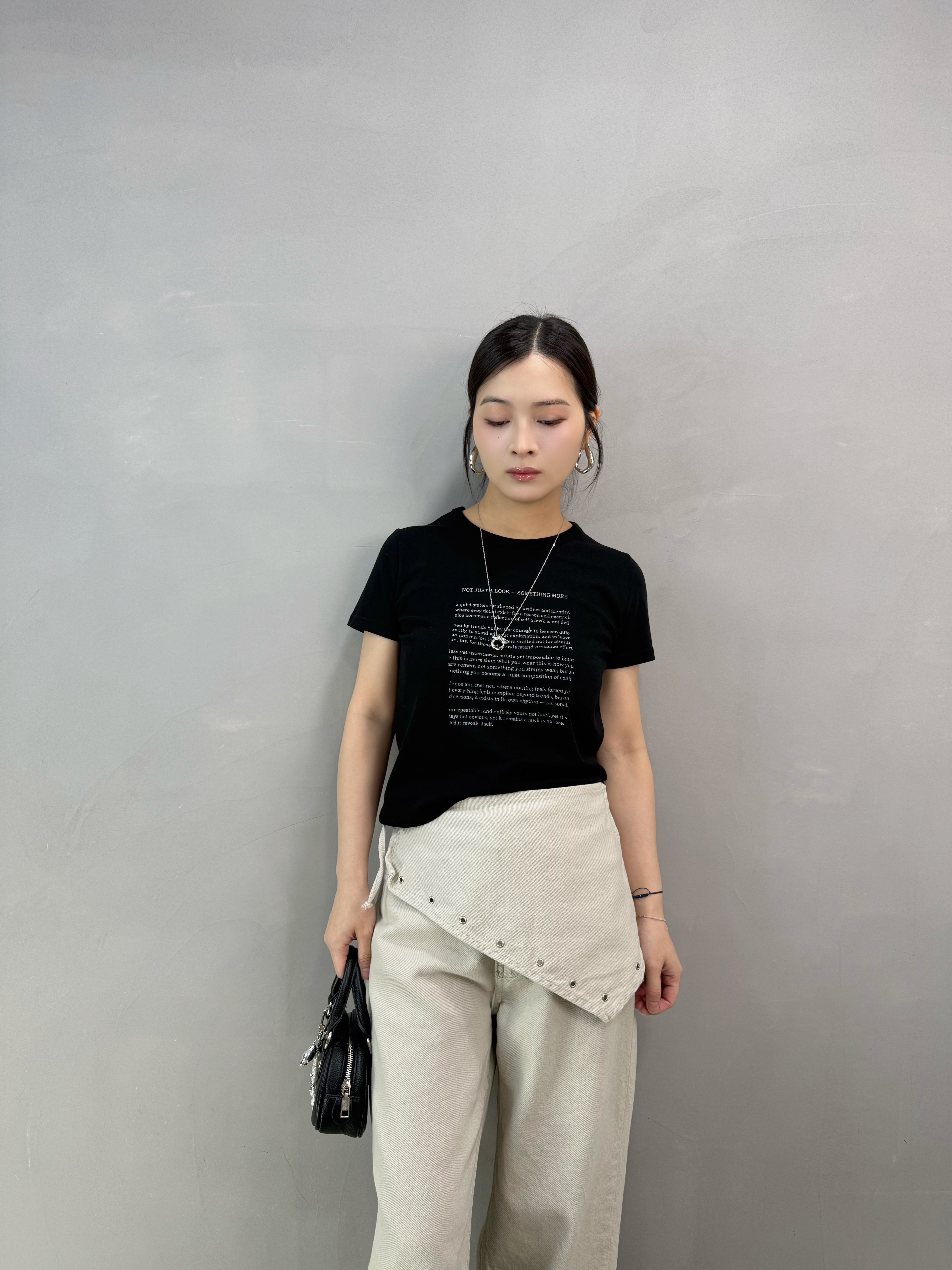 Z80 細英文字Tee
