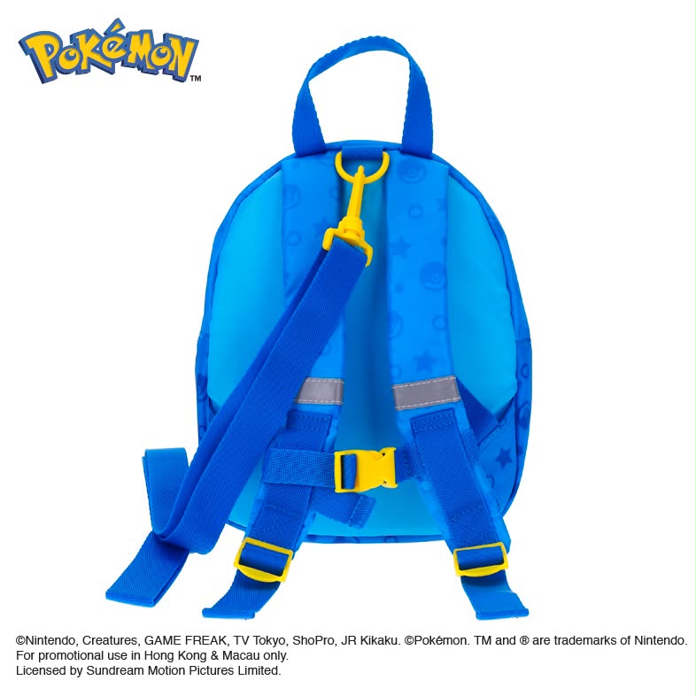 Pokémon Kids Backpack w/ Removable Safety Strap 小童背囊連可拆式安全手帶