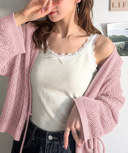 清貨價🔥🇯🇵mily bilet 蕾絲邊蝴蝶結Bra Top [兩色]