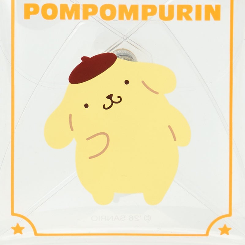 現貨｜Sanrio Pompompurin 布甸狗 日版 透明 收納袋 (18306-7)