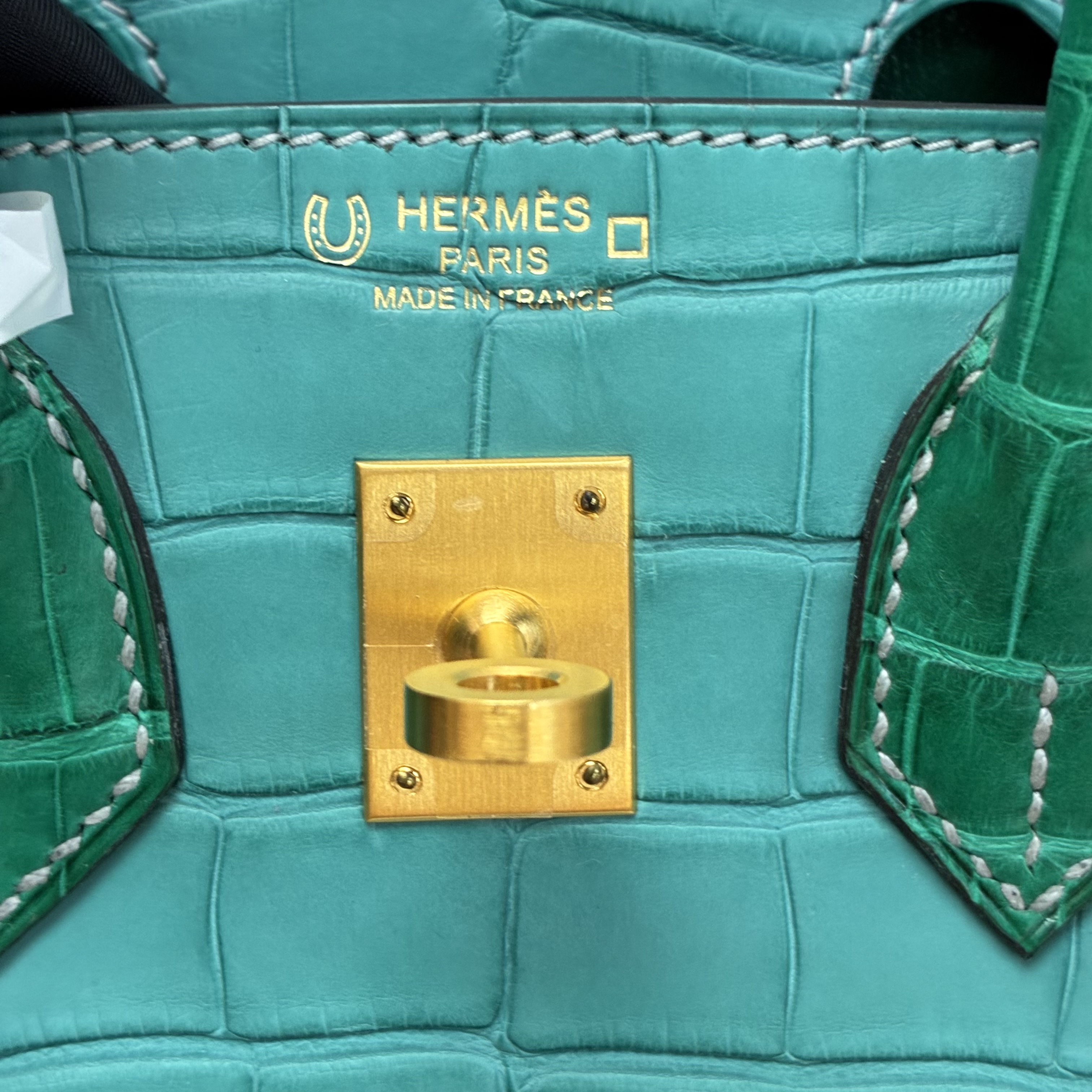 Full set Hermes鱷魚皮BK 25 ‘so特制款’