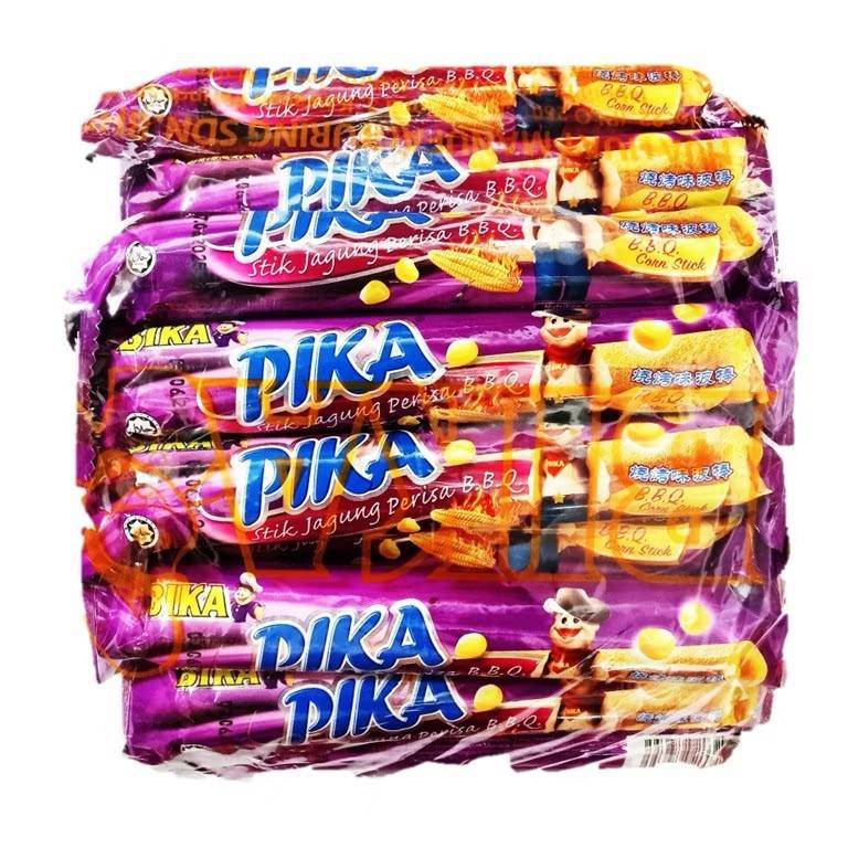 40pcs Bika Bagi-Bagi Pika Corn Stick, Big D, Bing Bing [Chocolate/Strawberry/Seaweed/