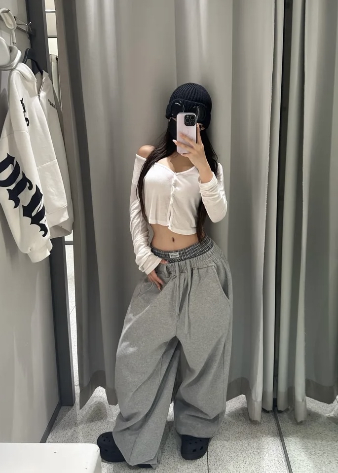 Double Waist Balloon Pants