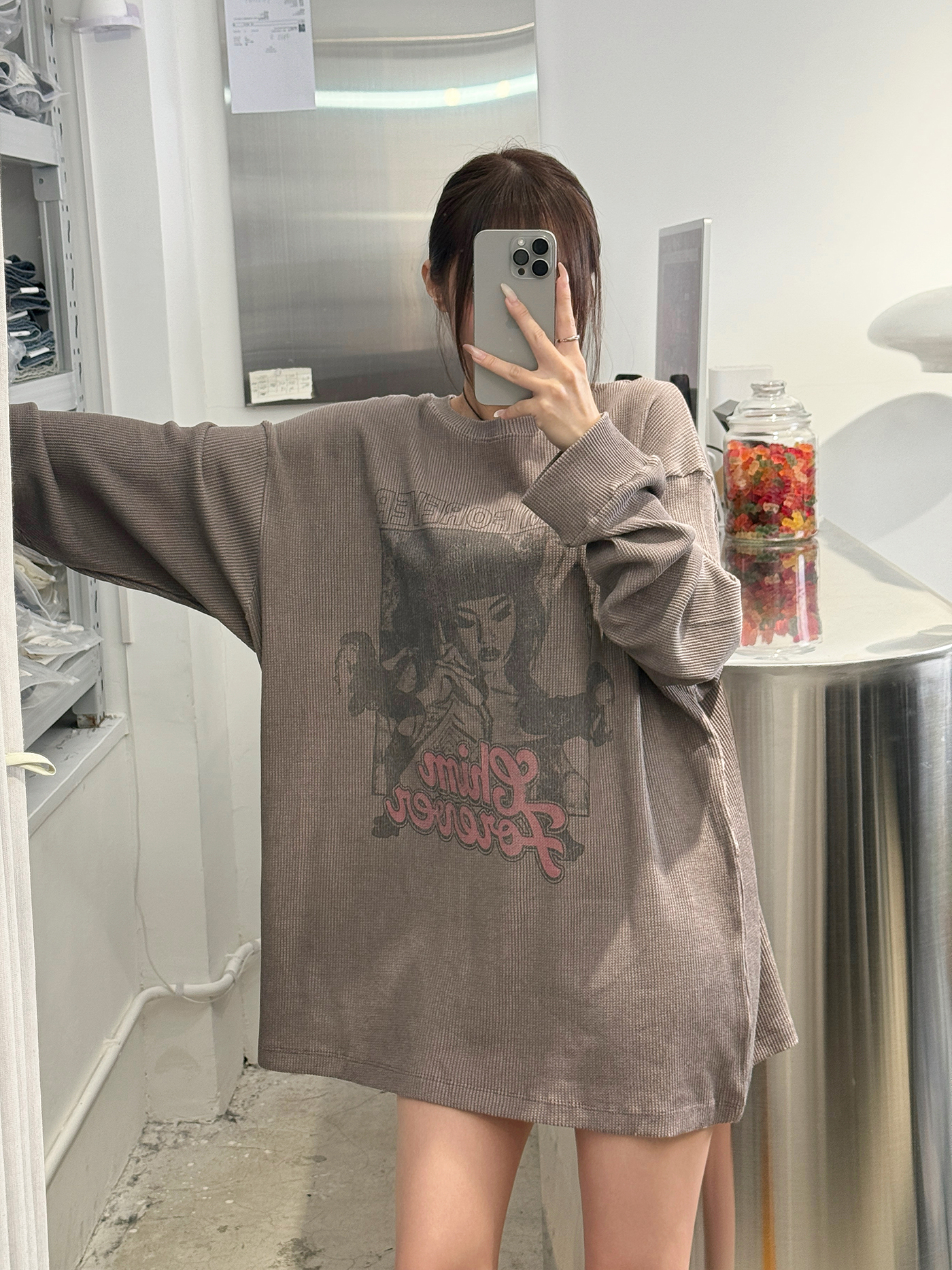 𝐎𝐯𝐞𝐫𝐬𝐢𝐳𝐞𝐝 𝐰𝐚𝐟𝐟𝐥𝐞 𝐥𝐨𝐧𝐠𝐥𝐢𝐧𝐞 𝐭𝐨𝐩