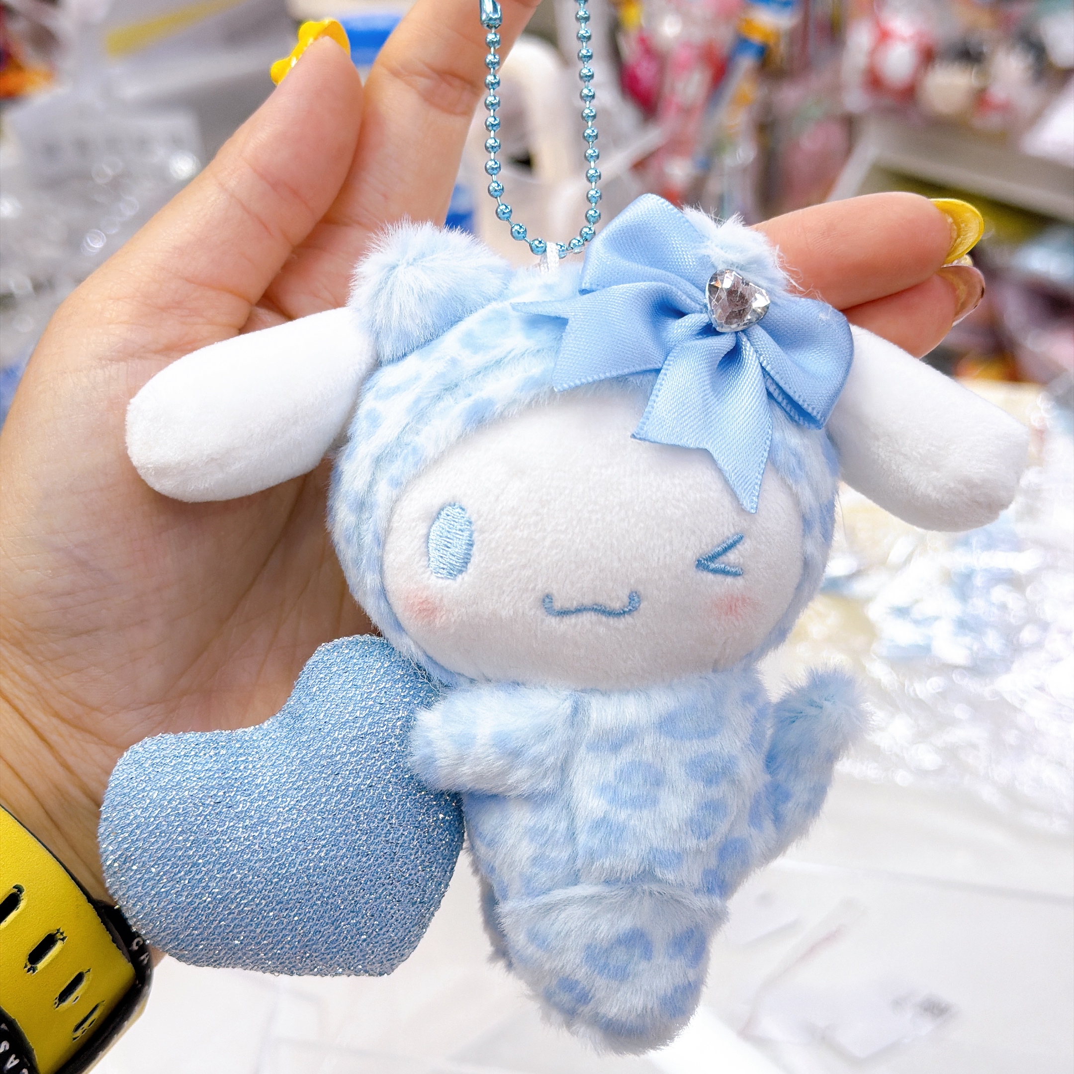 日本直送 Sanrio 心心豹紋貓貓系列掛飾