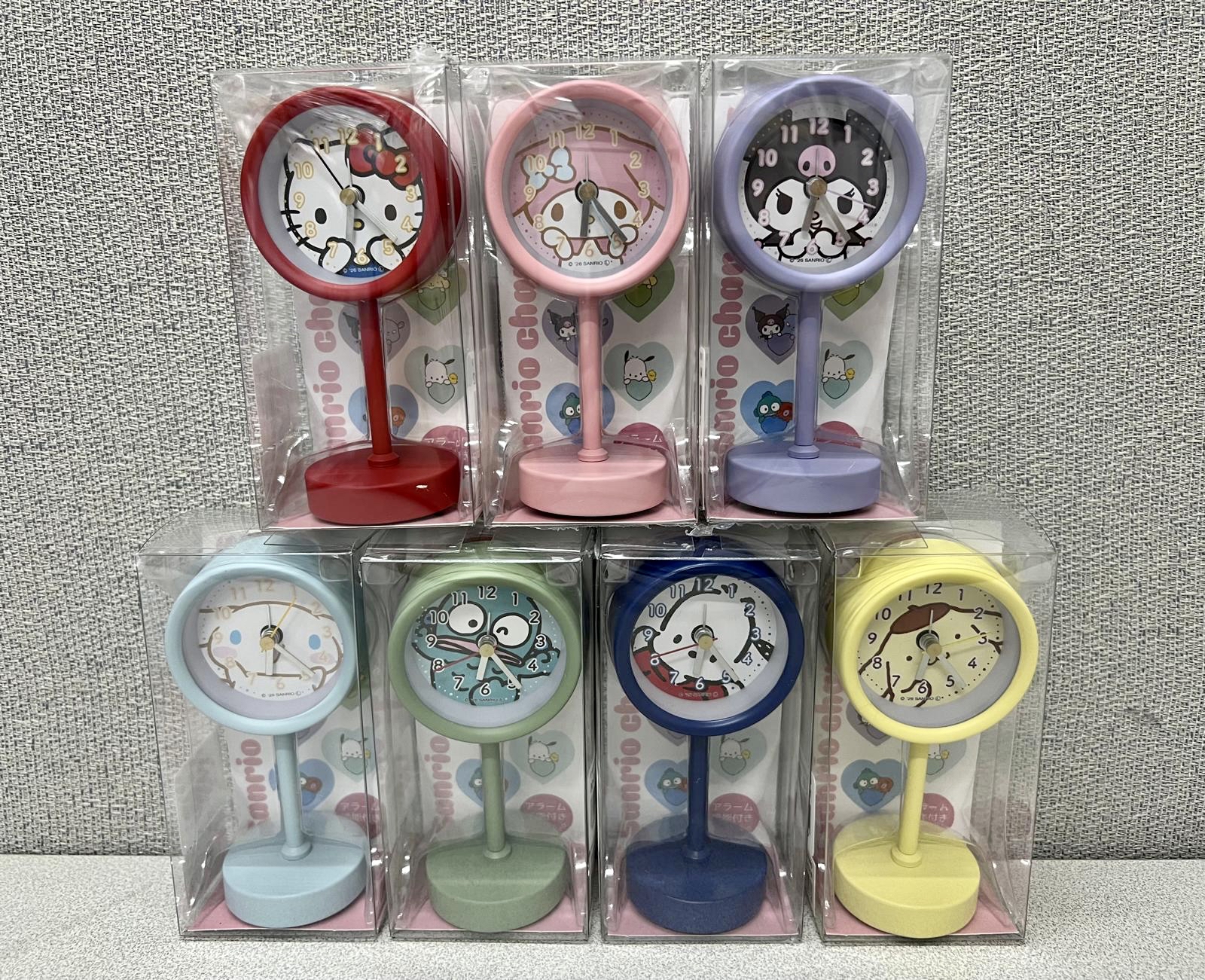 🎌日本直送🎌Sanrio卡通 直立時鐘/鬧鐘 擺設