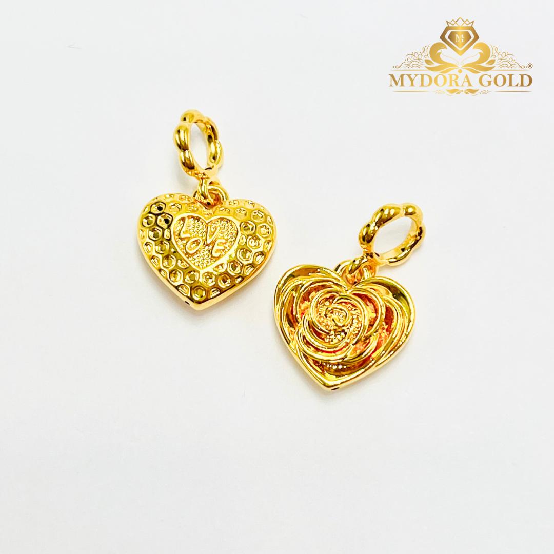 MYDORA Charm Bunga Rose (5G) l EMAS 916/22K