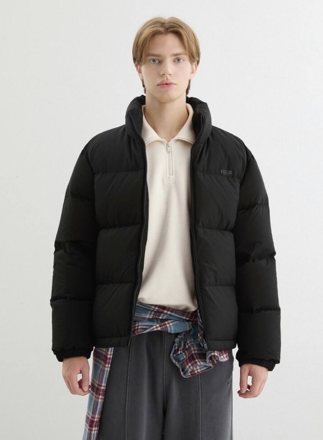 🇰🇷Guess 鸭绒羽绒服✨