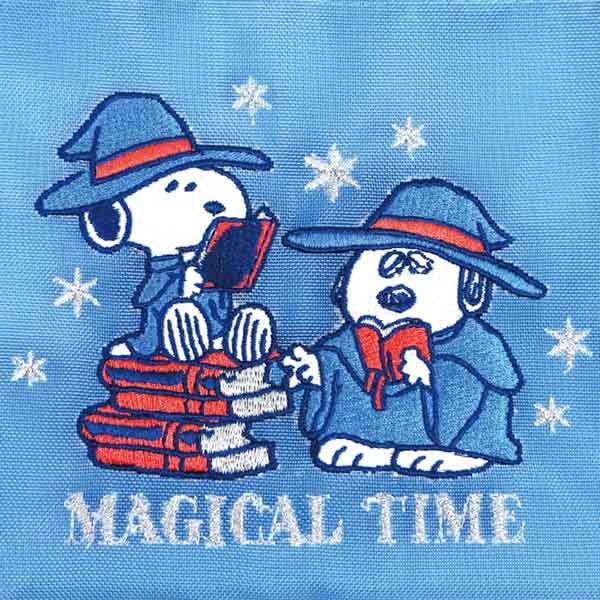 🌸 【預訂】Snoopy 刺繍Pouch(M)- MAGICAL HALLOWEEN