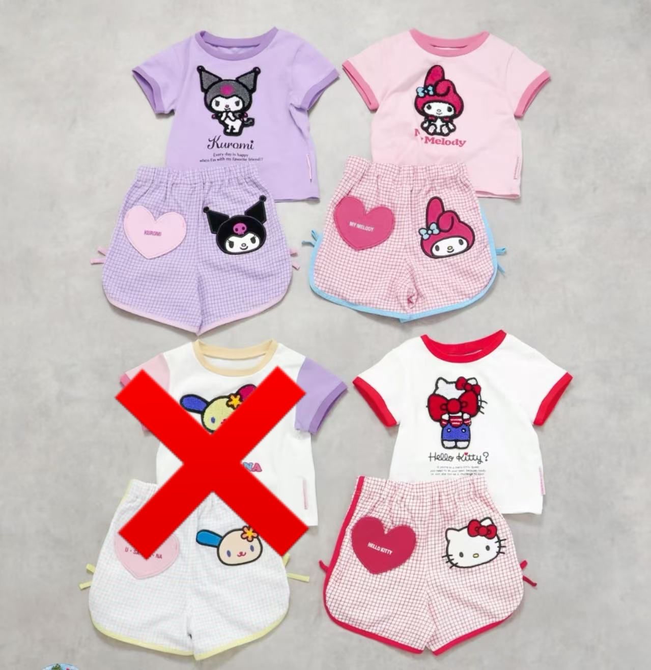 0734 三麗鷗套裝