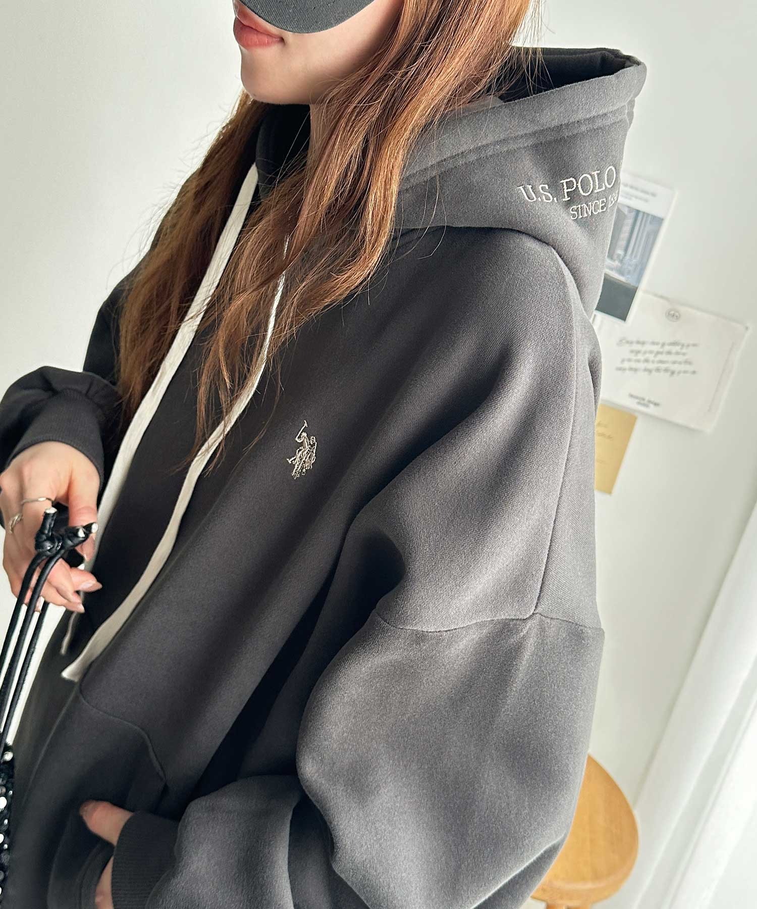 日本直送 限時特價優惠中 US POLO ASSN. Hooded Embroidered Sweatshirt 多色 