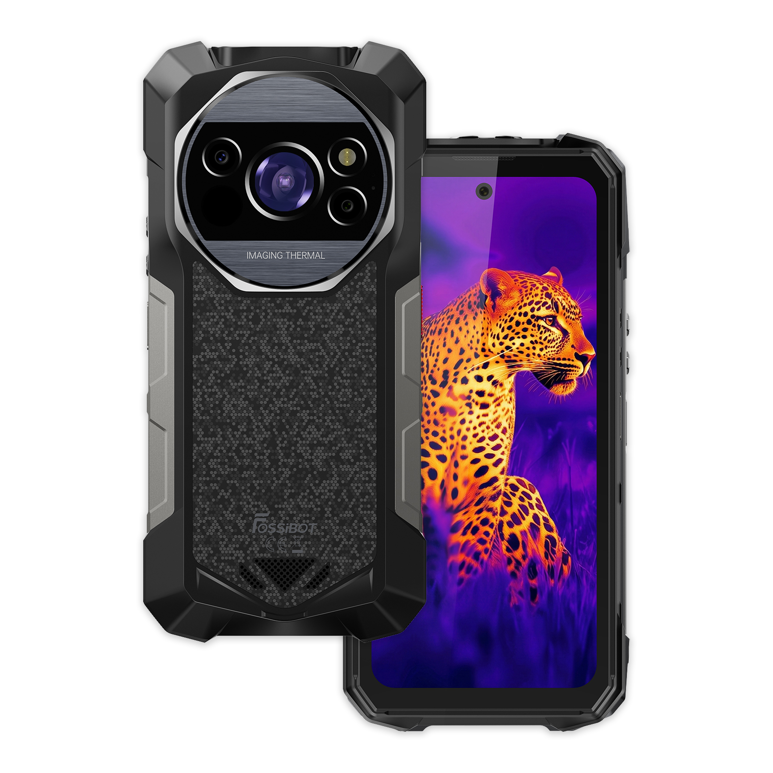 FOSSiBOT F115 Ultra 5G | 12GB/256GB 6.78吋 120Hz 20000mAh 熱感 夜視 雷射測距儀 AI助手 三防手機 Rugged Phone