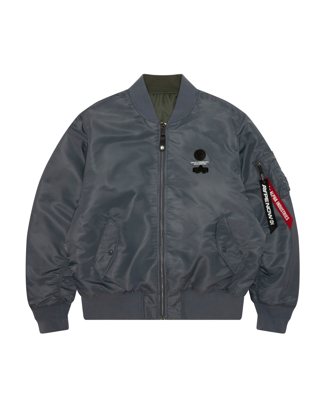 AAPE X Alpha Reversible MA-1 Flight Jacket (9815XAR)