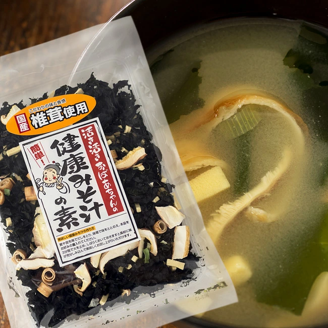 日本製 健康椎茸海帶乾湯料 80g