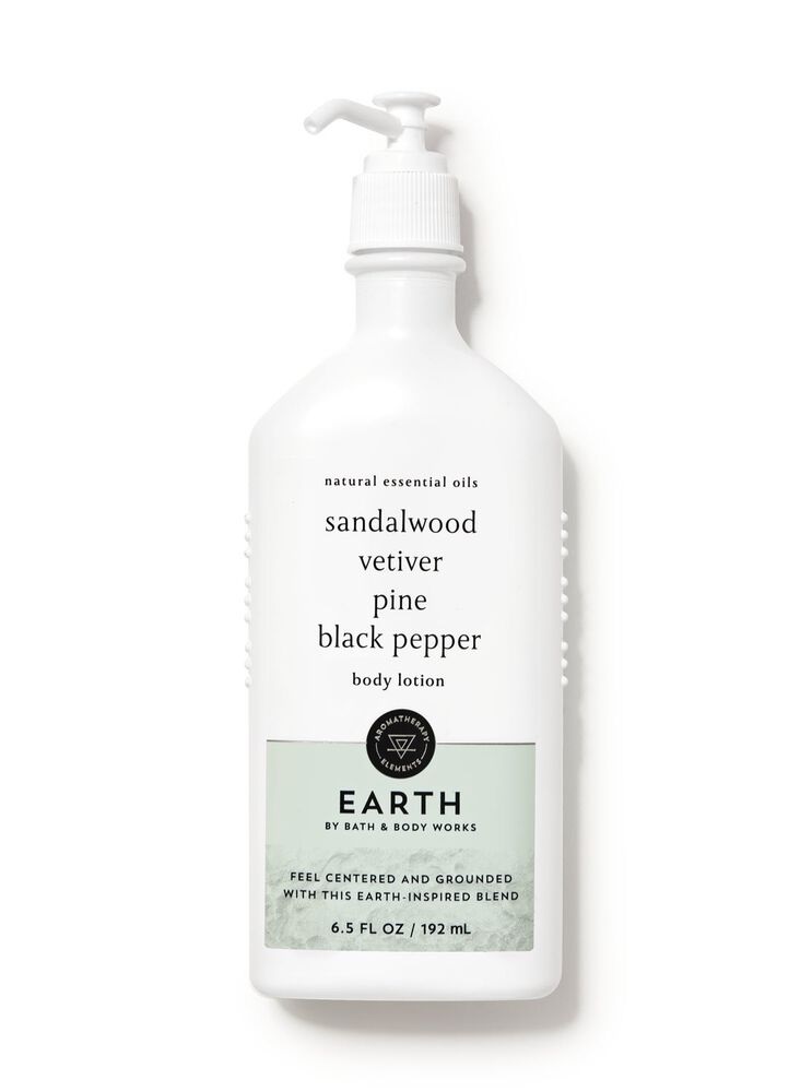 Earth- Sandalwood Vetiver Pine Body Lotion