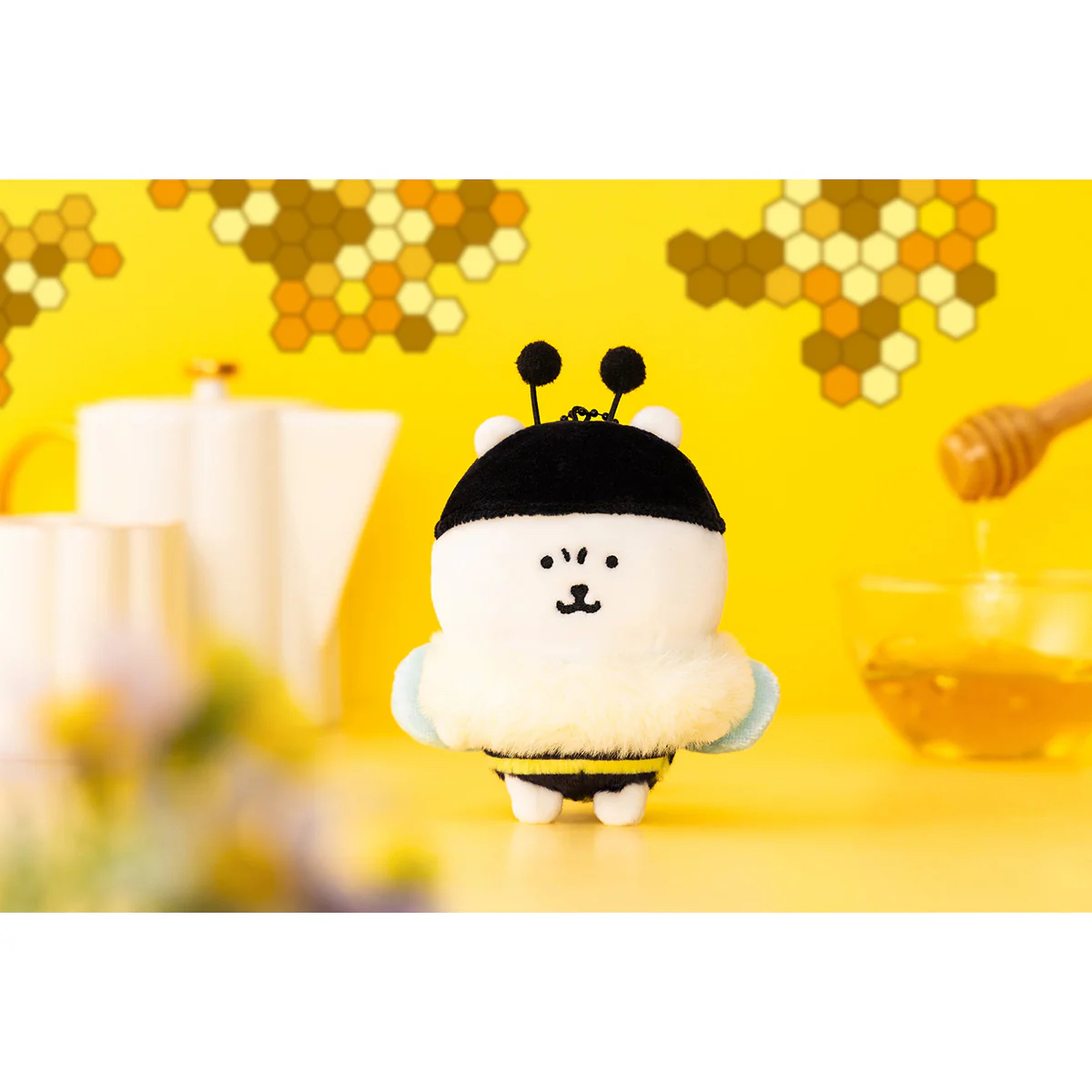 日本 Nagano 白熊蜜蜂公仔