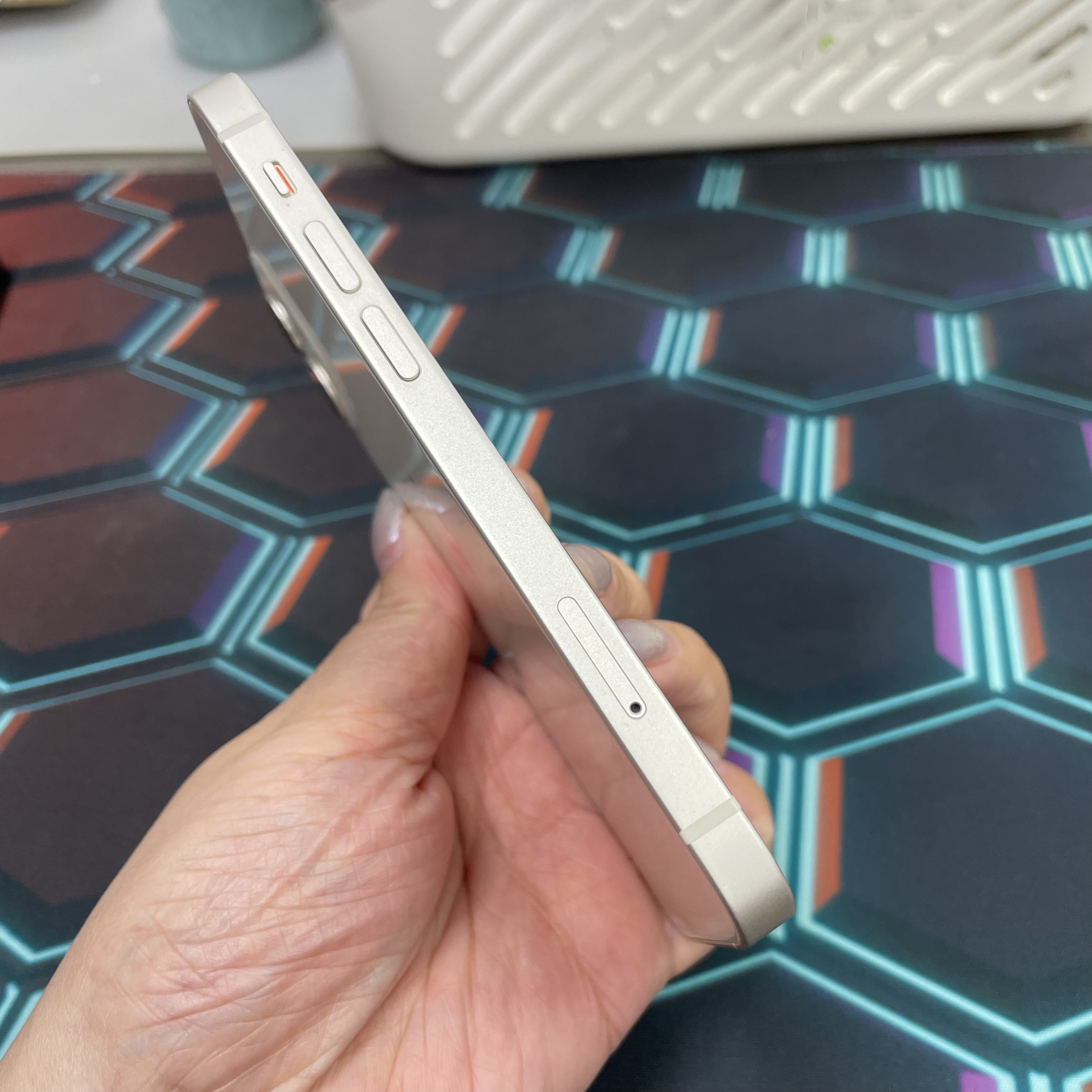 *7142 12 mini 完美機 256GB 電100 白色 white