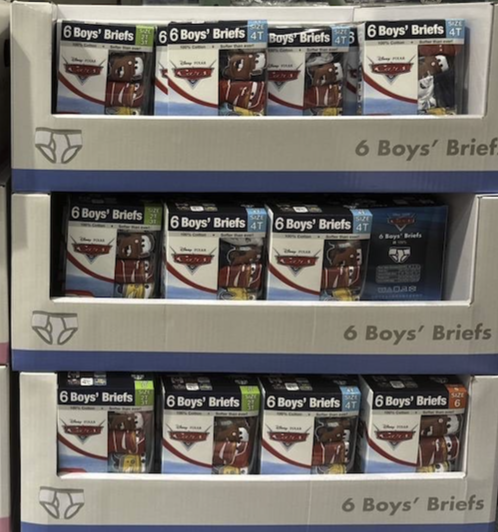 Disney Cars反斗車王兒童內褲 6PCS - 04260248