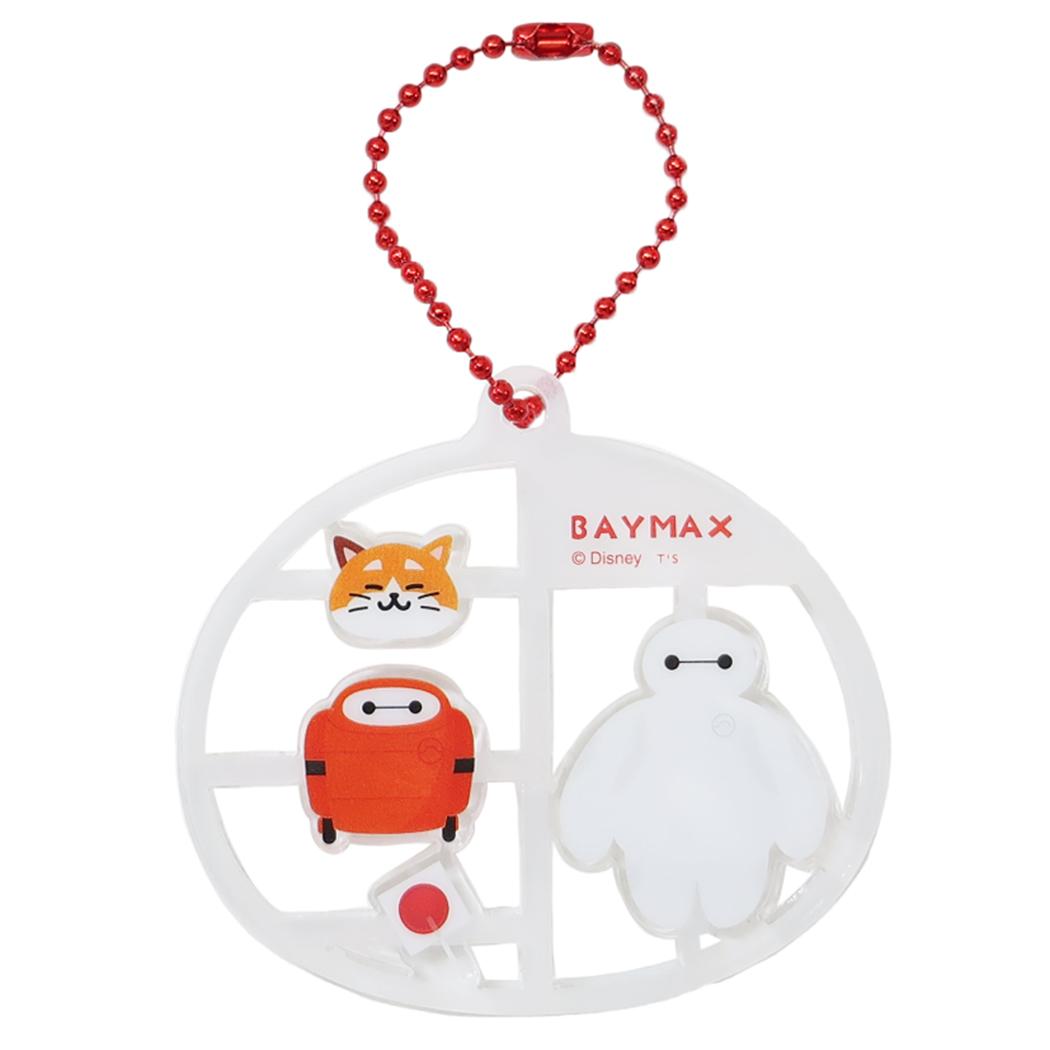 現貨｜Disney Baymax 大英雄聯盟 日版 模型造型 亞加力 鎖匙扣 (DN-5549319BM)
